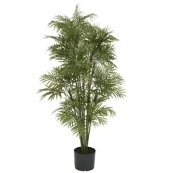 4 Ft. Artificial Plastic Parlor Palm Tree
