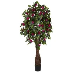 6 Ft. Artificial Green Multi Vine Bougainvillea Silk Tree