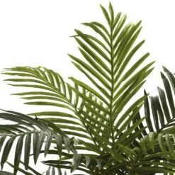 Indoor 5 Ft. Golden Cane Palm Artificial Tree 14 Indoor 5 Ft. Golden Cane Palm Artificial Tree -AFLORAL ONLINE STORE nearly natural artificial trees 5358 4f 1000