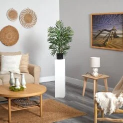 2.5 Ft. Artificial Areca Palm Tree UV Resistant Indoor/Outdoor -AFLORAL ONLINE STORE nearly natural artificial trees 5387 44 1000