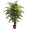 6.5 Ft. Artificial UV Resistant Indoor/Outdoor Areca Palm -AFLORAL ONLINE STORE nearly natural artificial trees 5390 64 1000