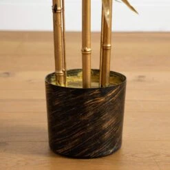 5 Ft. Artificial Golden Bamboo Tree With 880 Leaves -AFLORAL ONLINE STORE nearly natural artificial trees 5395 4f 1000