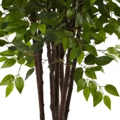 6.5 Ft. Artificial Deluxe Ficus Tree -AFLORAL ONLINE STORE nearly natural artificial trees 5402 4f 1000