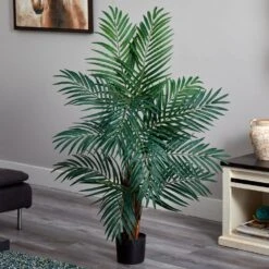 4 Ft. Artificial Areca Palm Tree -AFLORAL ONLINE STORE nearly natural artificial trees 5415 31 1000