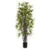 5 Ft. Artificial Black Bamboo Tree -AFLORAL ONLINE STORE nearly natural artificial trees 5418 64 1000