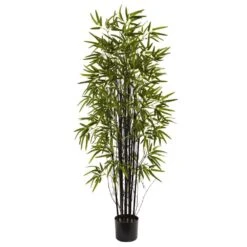 5 Ft. Artificial Black Bamboo Tree