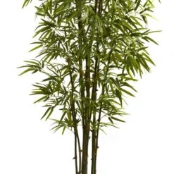 7 Ft. Artificial Green Bamboo Tree -AFLORAL ONLINE STORE nearly natural artificial trees 5421 4f 1000