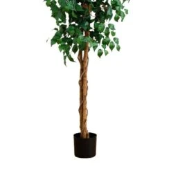 8 Ft. Artificial Ficus Tree -AFLORAL ONLINE STORE nearly natural artificial trees 5427 fa 1000