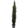 7 Ft. Artificial Mini Cedar Pine Tree 2 7 Ft. Artificial Mini Cedar Pine Tree -AFLORAL ONLINE STORE nearly natural artificial trees 5429 64 1000