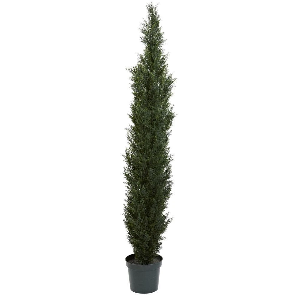 7 Ft. Artificial Mini Cedar Pine Tree 3 7 Ft. Artificial Mini Cedar Pine Tree