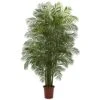 7.5 Ft. Artificial Areca Palm Tree UV Resistant (Indoor/Outdoor)
