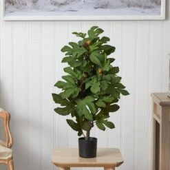 32 In. Artificial Fig Tree With 15 Figs -AFLORAL ONLINE STORE nearly natural artificial trees 5440 31 1000