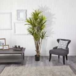 Indoor 5 Ft. Artificial Dracaena Silk Tree -AFLORAL ONLINE STORE nearly natural artificial trees 5466 31 1000