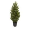 3 Ft. Artificial Indoor/Outdoor Mini Cedar Pine Tree -AFLORAL ONLINE STORE nearly natural artificial trees 5470 64 1000