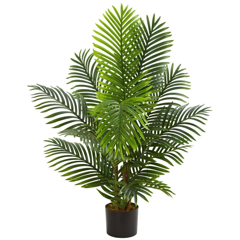 Indoor 4 Ft. Paradise Palm Artificial Tree 3 Indoor 4 Ft. Paradise Palm Artificial Tree
