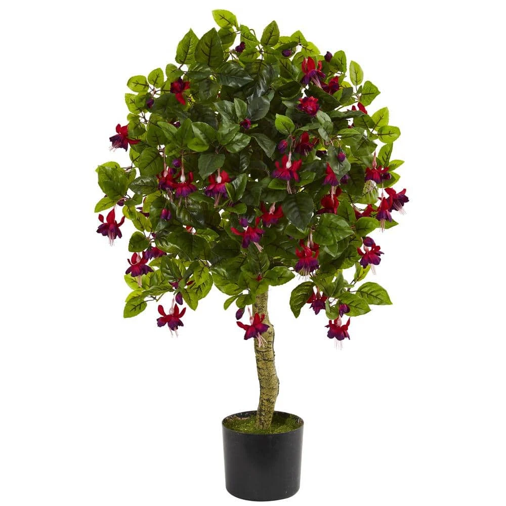 3 In. Fuchsia Artificial Tree 3 3 In. Fuchsia Artificial Tree