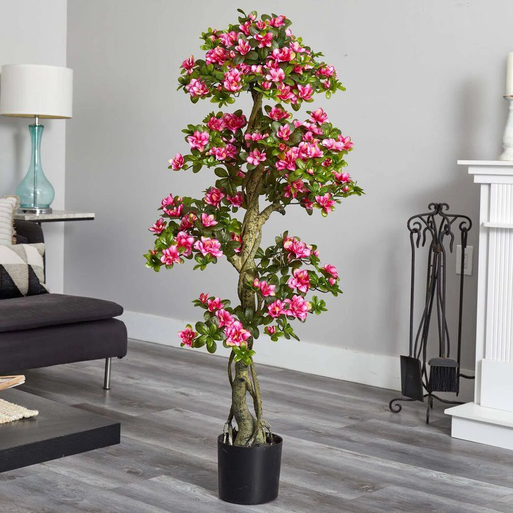 5 Ft. Azalea Artificial Tree 6 5 Ft. Azalea Artificial Tree - Image 4