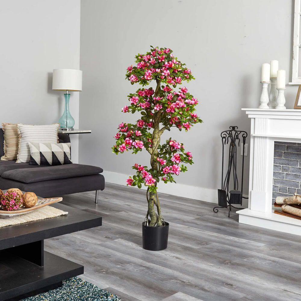 5 Ft. Azalea Artificial Tree 7 5 Ft. Azalea Artificial Tree - Image 5