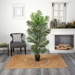 Indoor 5 Ft. Paradise Palm Artificial Tree -AFLORAL ONLINE STORE nearly natural artificial trees 5533 c3 1000
