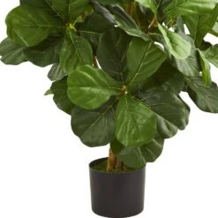 Indoor 3.5 Ft. Fiddle Leaf Artificial Tree 9 Indoor 3.5 Ft. Fiddle Leaf Artificial Tree -AFLORAL ONLINE STORE nearly natural artificial trees 5551 4f 1000