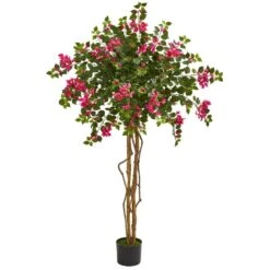 Indoor 5.5 Ft. Bougainvillea Artificial Tree
