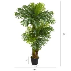 Indoor 6ft. Hawaii Artificial Palm 11 Indoor 6ft. Hawaii Artificial Palm -AFLORAL ONLINE STORE nearly natural artificial trees 5590 1f 1000