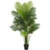 Indoor 6 Ft. Hawaii Palm Artificial Tree -AFLORAL ONLINE STORE nearly natural artificial trees 5592 64 1000