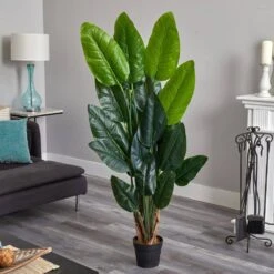 Indoor 6 Ft. Canna Artificial Tree 7 Indoor 6 Ft. Canna Artificial Tree -AFLORAL ONLINE STORE nearly natural artificial trees 5599 31 1000