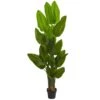 Indoor 6 Ft. Canna Artificial Tree 2 Indoor 6 Ft. Canna Artificial Tree -AFLORAL ONLINE STORE nearly natural artificial trees 5599 64 1000