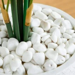 Indoor 4 Ft. Areca Artificial Palm Tree In White Planter 11 Indoor 4 Ft. Areca Artificial Palm Tree In White Planter -AFLORAL ONLINE STORE nearly natural artificial trees 5637 1f 1000