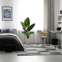 Indoor 4 Ft. Travelers Artificial Palm Tree In Oval Planter -AFLORAL ONLINE STORE nearly natural artificial trees 5664 4f 1000