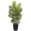 Indoor 5.5 Ft. Paradise Palm Artificial Tree In Square Planter