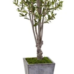 Indoor Olive Artificial Tree In Stone Planter 9 Indoor Olive Artificial Tree In Stone Planter -AFLORAL ONLINE STORE nearly natural artificial trees 5852 4f 1000