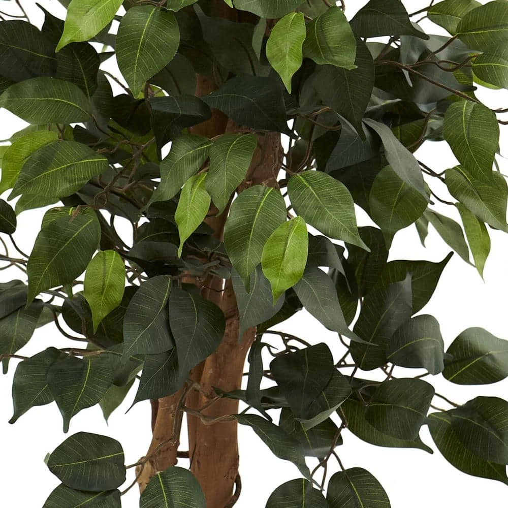 44 In. Artificial Ficus Tree With Decorative Planter 4 44 In. Artificial Ficus Tree With Decorative Planter - Image 2