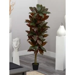 Indoor 5 Ft. Artificial Cordyline "Real Touch" Silk Plant -AFLORAL ONLINE STORE nearly natural artificial trees 6580 31 1000