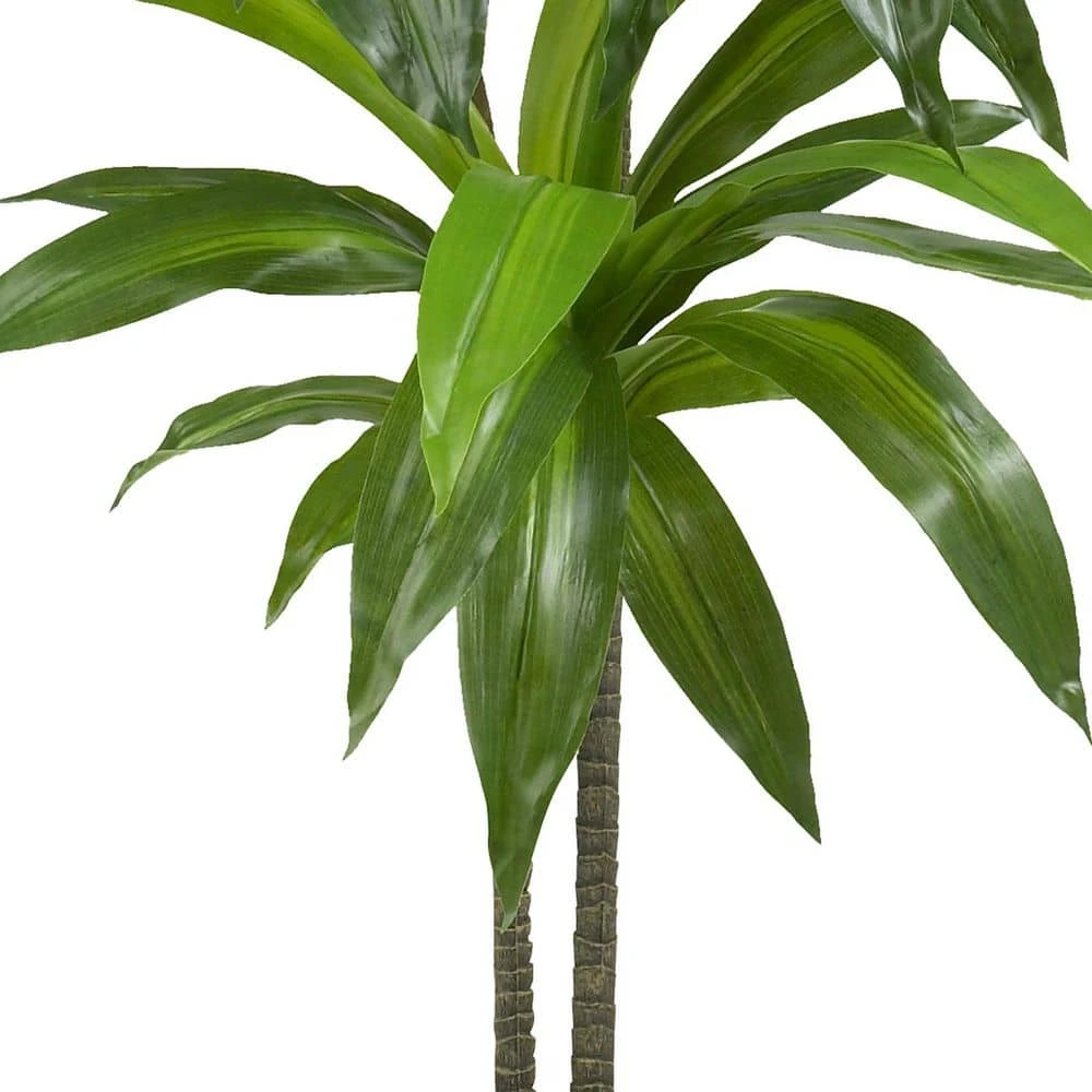 Real Touch 48 In. Artificial H Green Dracaena Silk Plant 9 Real Touch 48 In. Artificial H Green Dracaena Silk Plant - Image 7