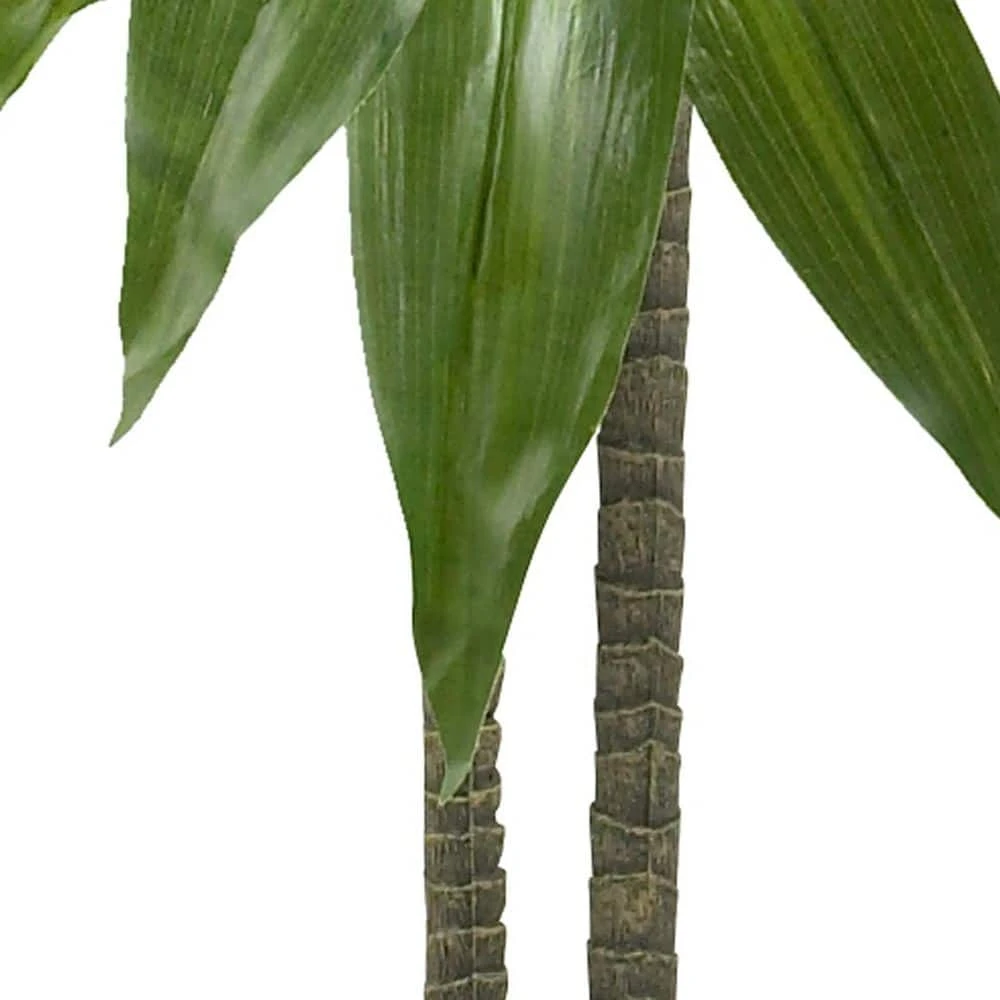 Real Touch 48 In. Artificial H Green Dracaena Silk Plant 11 Real Touch 48 In. Artificial H Green Dracaena Silk Plant - Image 9