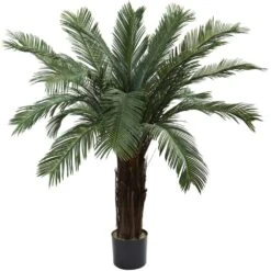 4 Ft. Artificial UV Resistant Indoor/Outdoor Cycas Tree