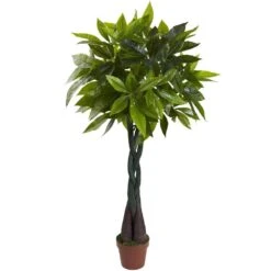 4 Ft. Artificial Money Plant (Real Touch)
