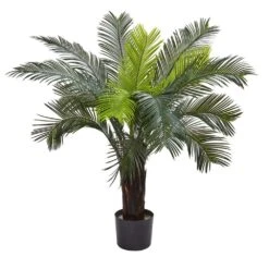 Indoor And Outdoor 3 Ft. Artificial Cycas Tree UV Resistant