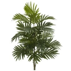 Indoor 30 In. Areca Palm Artificial Plant (3-Set)