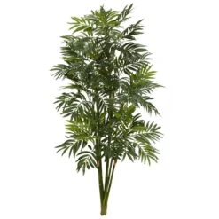 Indoor 3 Ft. Mini Bamboo Palm Artificial Plant -AFLORAL ONLINE STORE nearly natural artificial tropical plants 6097 s1 31 1000