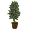 Indoor 4 Ft. Zebra Artificial Plant In Coiled Rope Planter 1 Indoor 4 Ft. Zebra Artificial Plant In Coiled Rope Planter -AFLORAL ONLINE STORE nearly natural artificial tropical plants 6315 64 1000