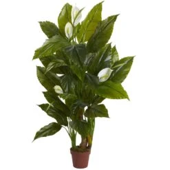 2 Ft. Artificial Spathyfillum Plant (Real Touch)