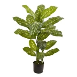 4 Ft. Artificial Real Touch Dieffenbachia Plant