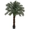 6 Ft. UV Resistant Indoor/Outdoor Cycas Artificial Tree -AFLORAL ONLINE STORE nearly natural artificial tropical plants 6936 64 1000