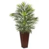 Indoor Areca Artificial Palm In Bamboo Planter -AFLORAL ONLINE STORE nearly natural artificial tropical plants 6968 64 1000