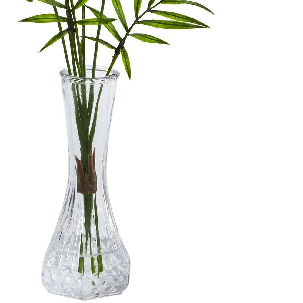 Indoor Mini Palm Artificial Plant In Vase (3-Set) 6 Indoor Mini Palm Artificial Plant In Vase (3-Set) - Image 4