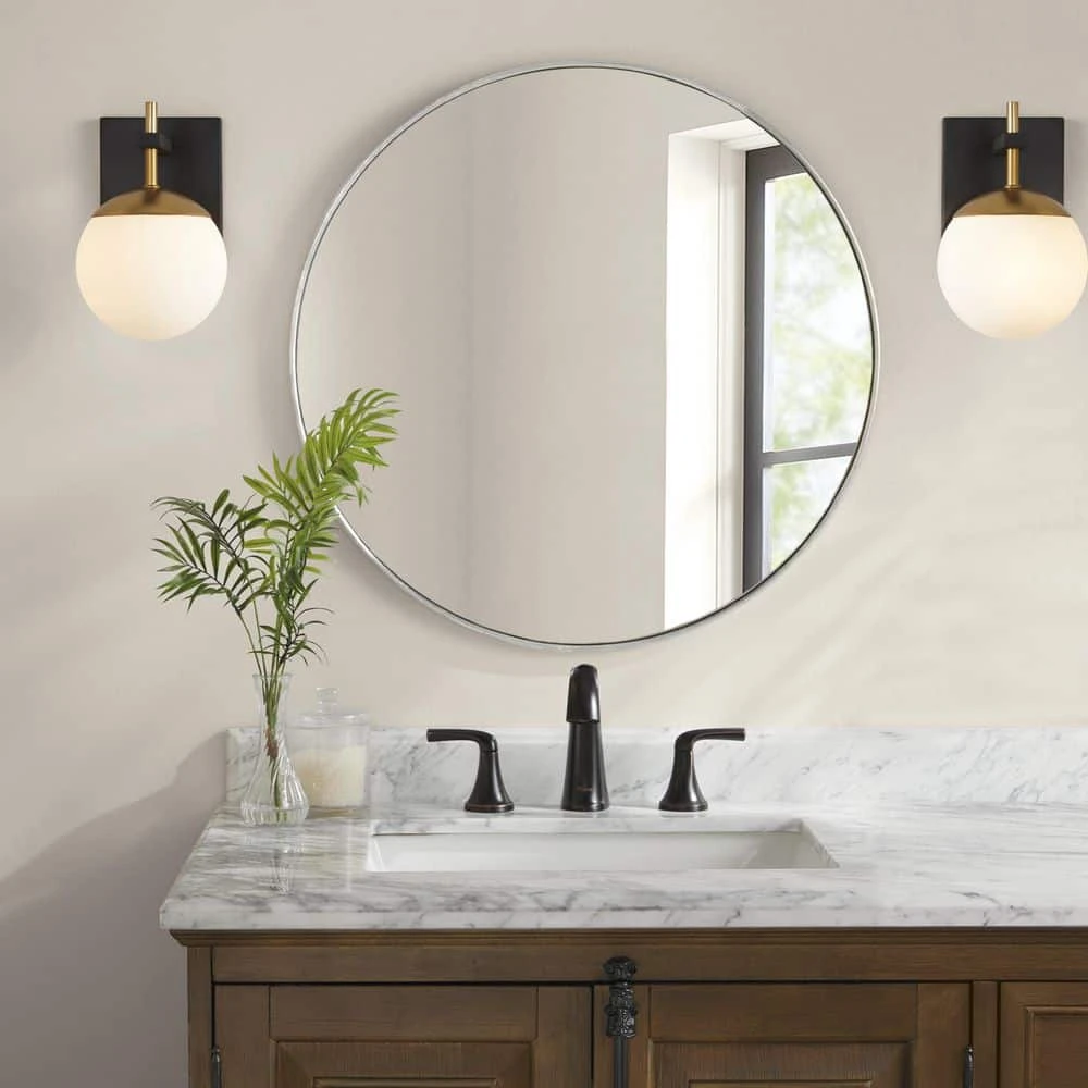 Indoor Mini Palm Artificial Plant In Vase (3-Set) 4 Indoor Mini Palm Artificial Plant In Vase (3-Set) - Image 2