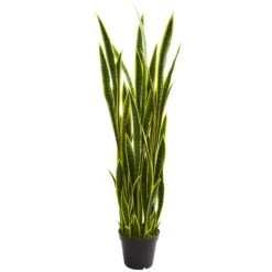 Indoor 5 Ft. Sansevieria Artificial Plant